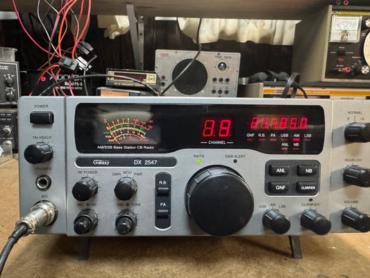 Galaxy DX 2547 and Silver Eagle D-104