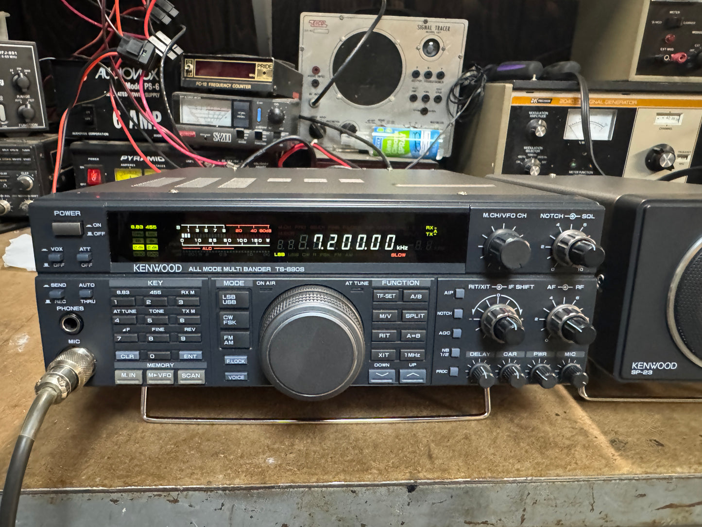 Kenwood TS-690S and SP-23 Speaker