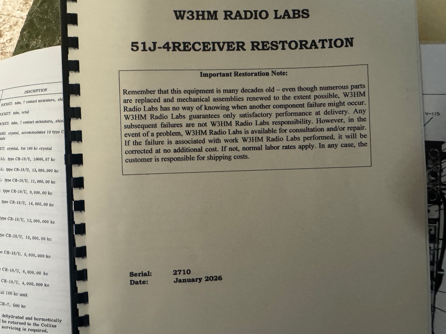 Collins 51J4 Communication Receiver