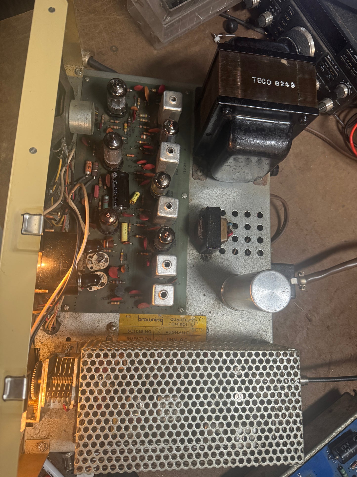Browning Mark 4A and 776 Microphone