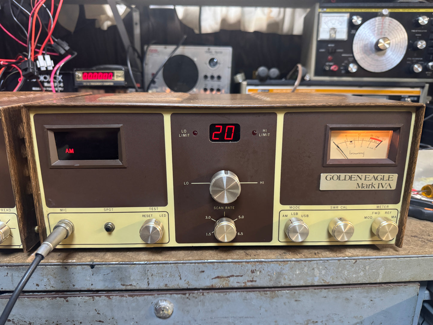 Browning Mark 4A and 776 Microphone