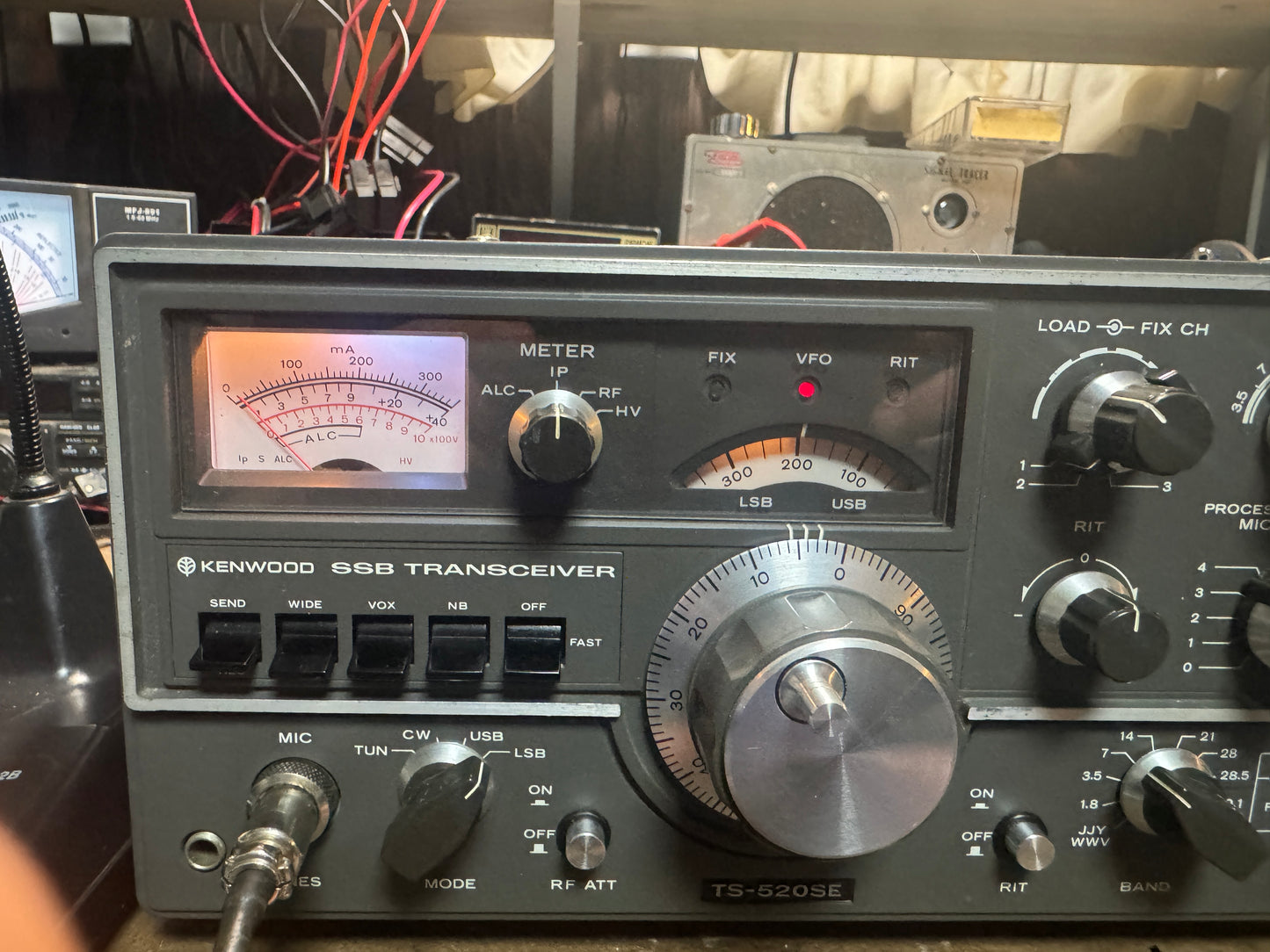 Kenwood TS-520SE Workman Microphone and Sp-520