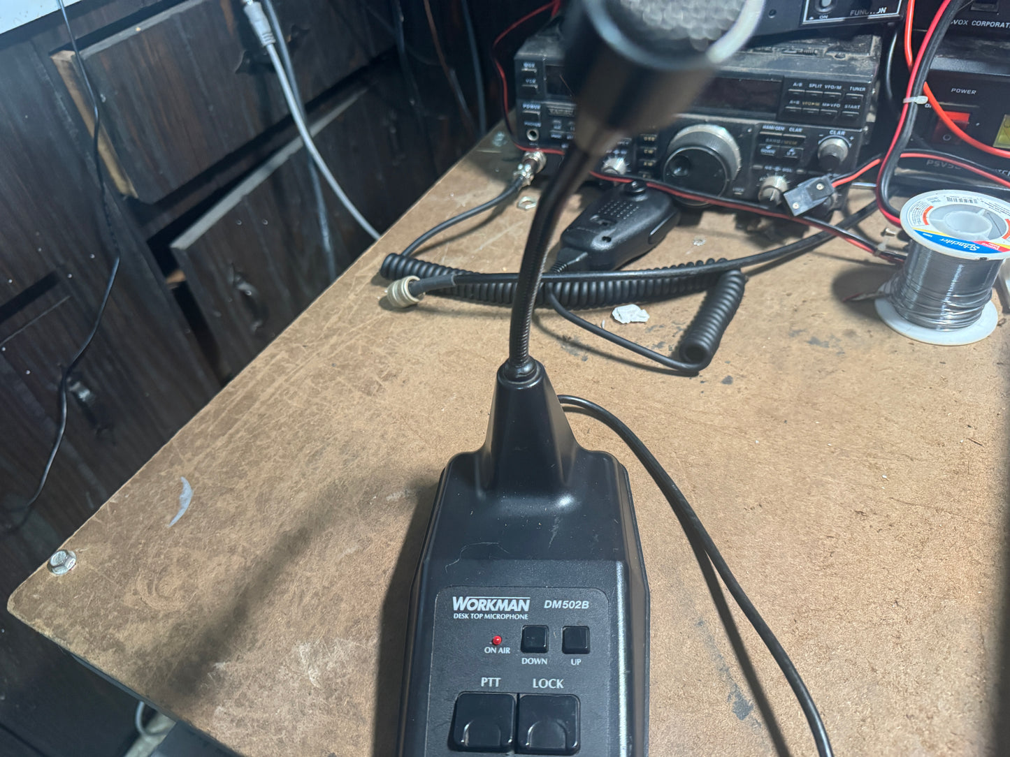 Kenwood TS-520SE Workman Microphone and Sp-520
