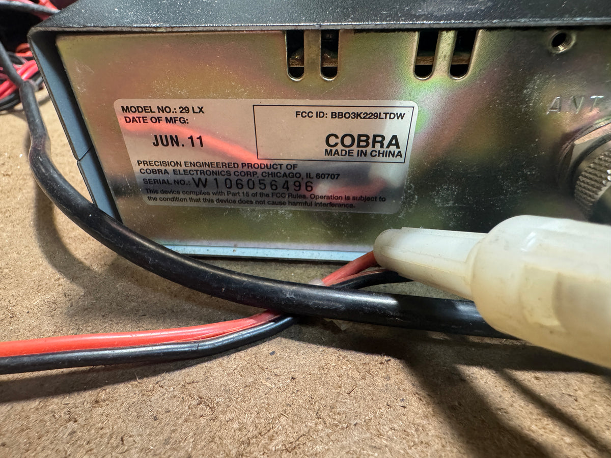Cobra 29LX with Astatic 636