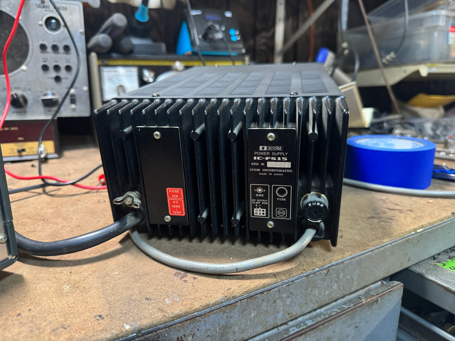 Icom IC-271A and IC PS-15 Power Supply