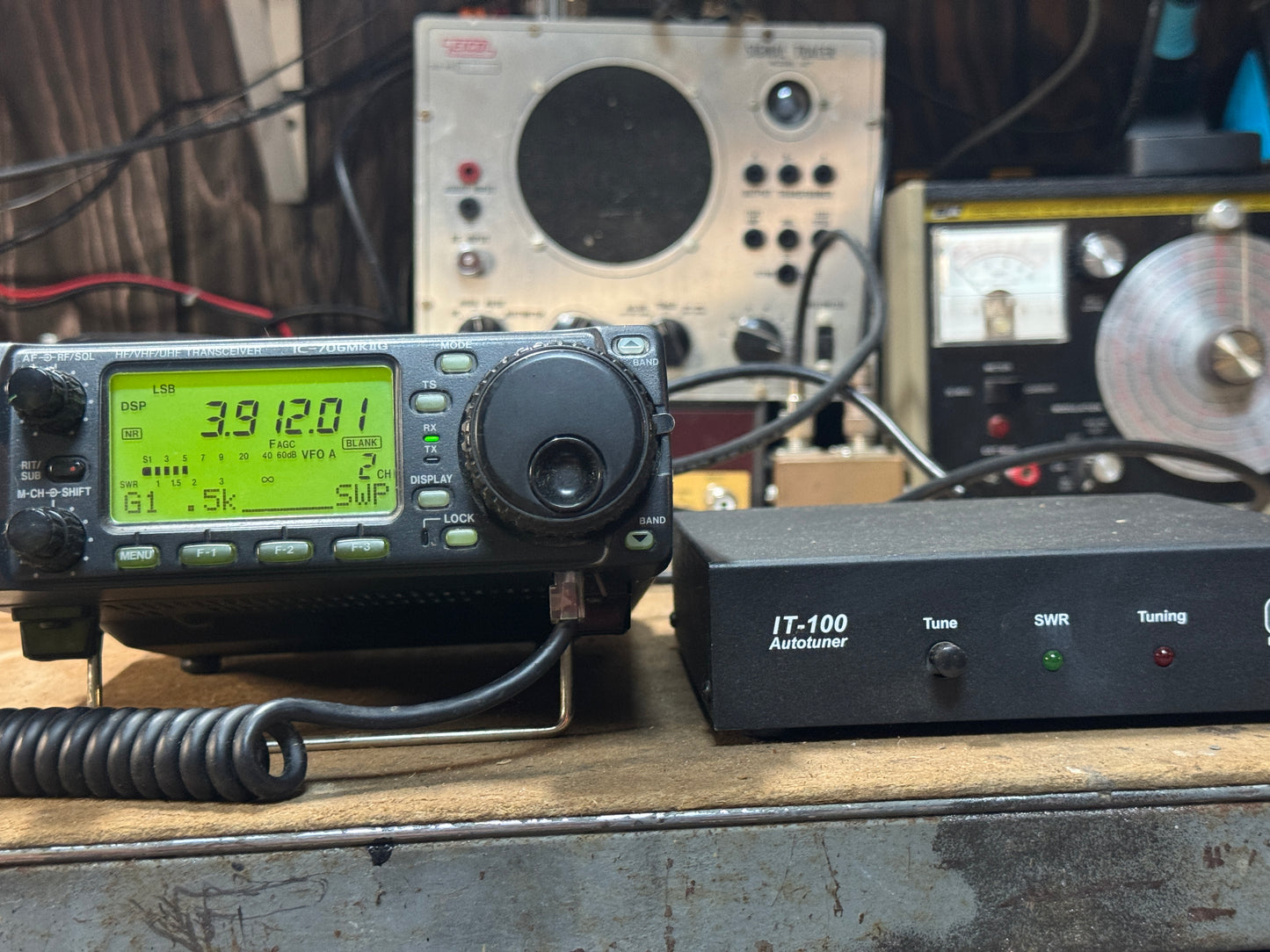Icom 706MKIIG With LDG It100 Tuner