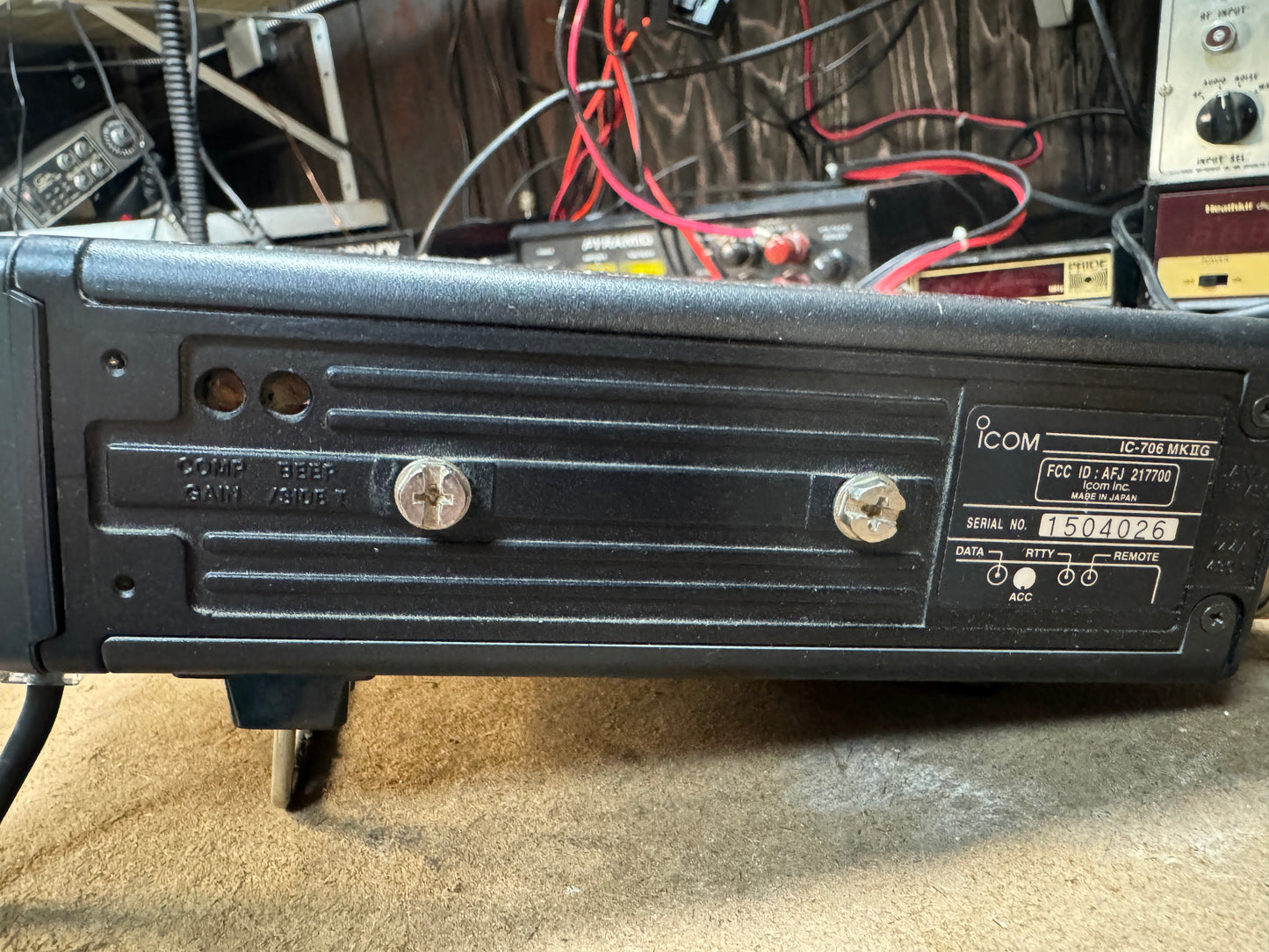 Icom 706MKIIG With LDG It100 Tuner