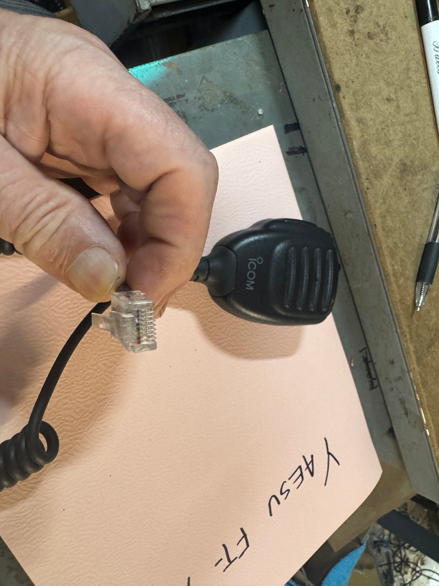 Icom HM-198 Microphone
