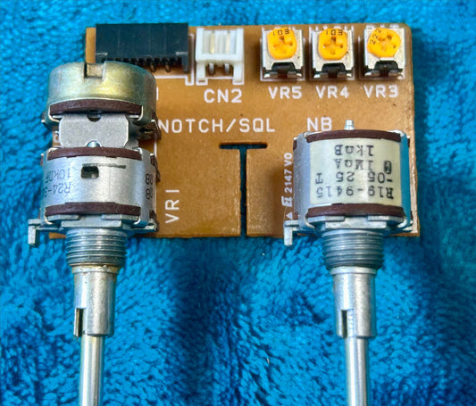 Kenwood TS-850 Notch/Squelch NB Level-Width Control