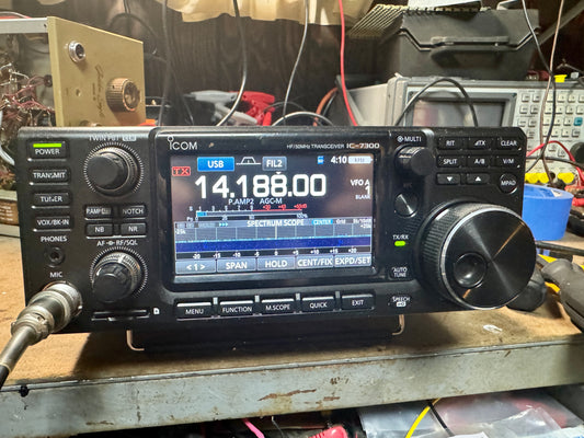 Icom 7300 Transceiver in used HAM Radio  Equipment