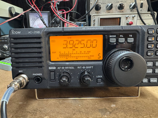 Icom IC-718 New Condition in used HAM Radio Equipment