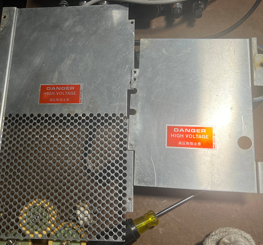 Kenwood TL-922 High Voltage Guards in used HAM Radio Parts