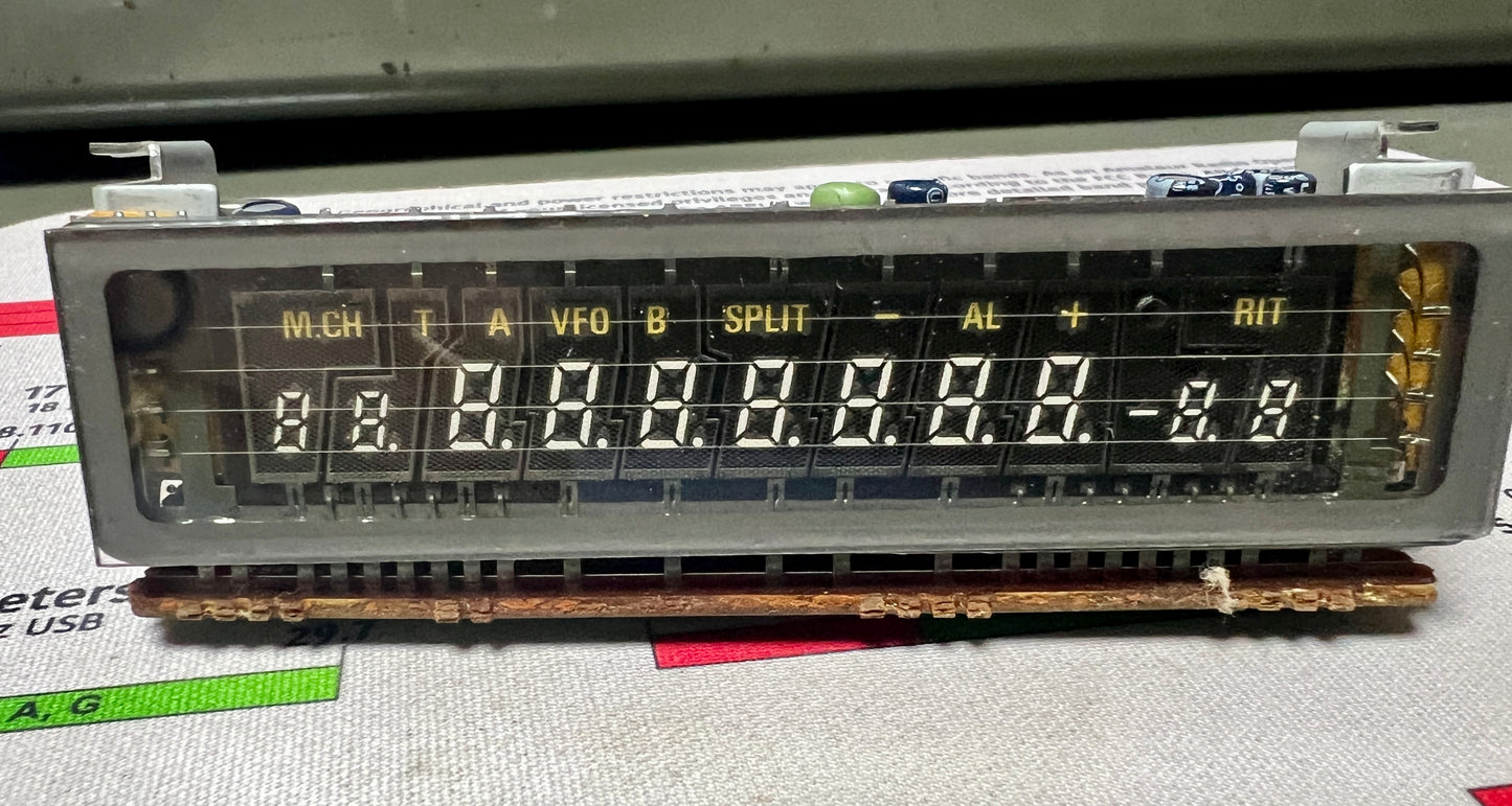 Kenwood TS711 Display Unit in used HAM Radio Parts