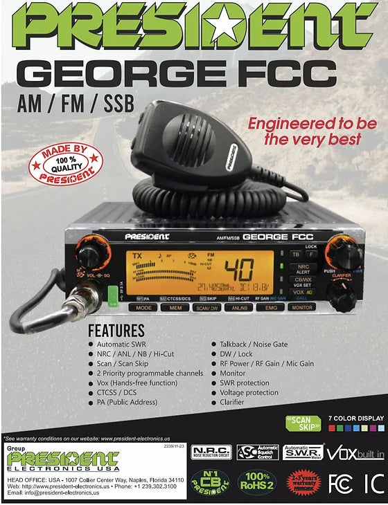 President George CB radio