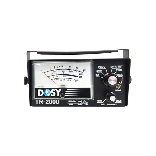 DOSY - TR-2000 INLINE 2,000 WATT SWR & MODULATION METER WITH MOUNTING BRACKET