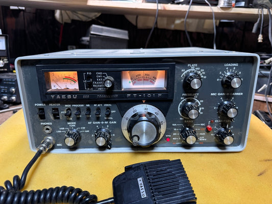 Yaesu FT-101F Transceiver in used HAM Radio Equipment 