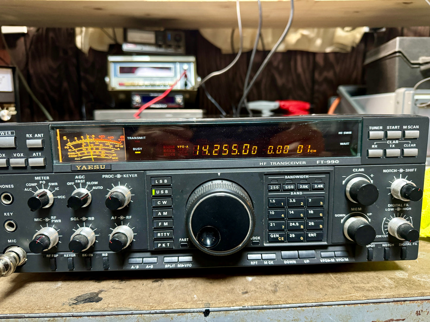 Yaesu FT-990 Transceiver in used HAM Radio Equipment