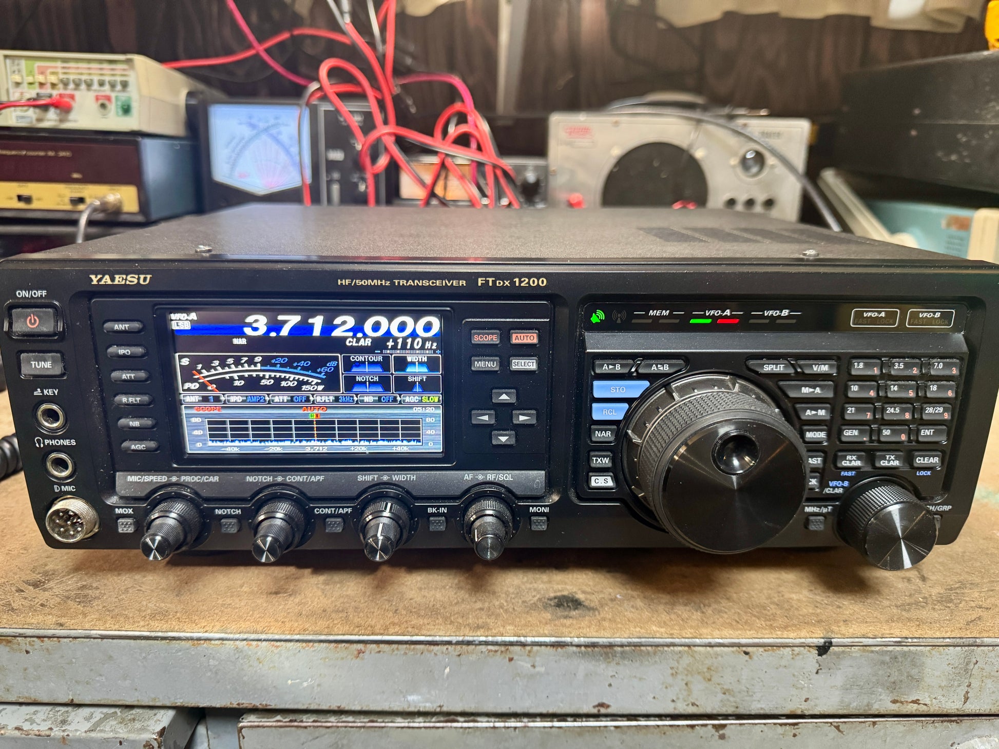 Yaesu FT-DX1200 Transceiver  in used HAM Radio Equipment