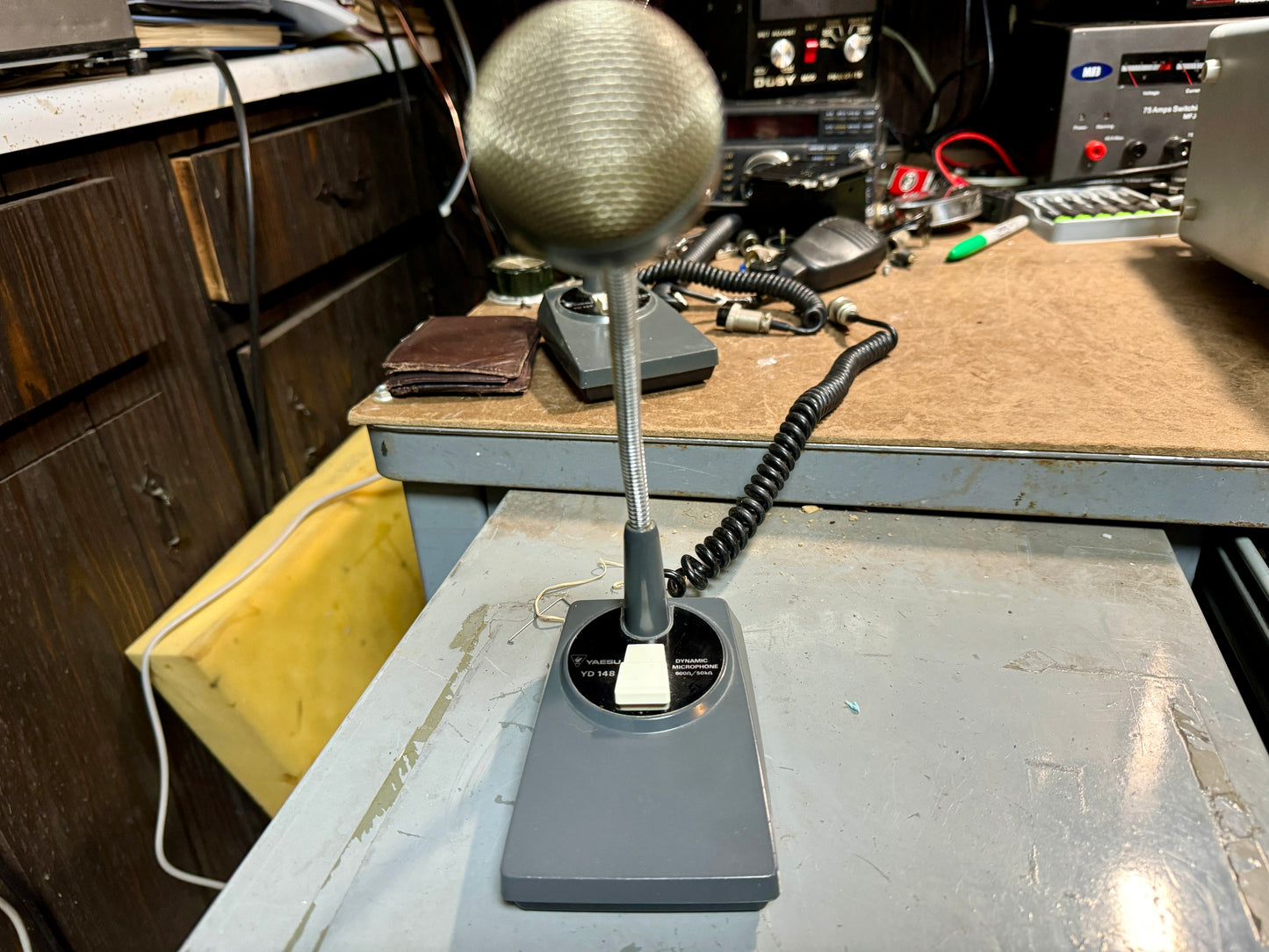 Yaesu YD-148 Microphone in used HAM Radio Accessories 